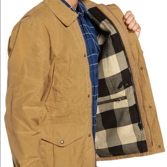 Filson Polson Field Jacket Coat Khaki 